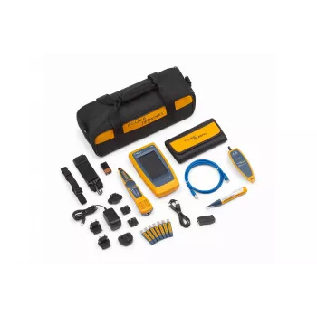 Fluke LIQ-KIT-VFL-FBRLRT Industrial Ethernet en netwerkkabel-tester-kit met VFL en vezelvermogensmeter 5584503