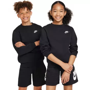 Nike Sportswear Club Fleece kinderen sweatshirt zwart FD3006 010 maat M