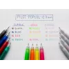 PILOT pop'lol gelpen set pastel 0,4 mm, diverse kleuren, 4 pennen (BL-PL-7-KUV/P/O/G-S4P)