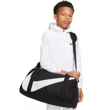 Nike Gym Club kindersporttas zwart/wit DR6100-010