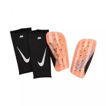 Nike Mercurial Lite scheenbeschermers Total Orange/zwart maat S