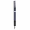 Waterman Impression vulpen fijne punt blauwe lak chromen ringen geschenkdoos 2225502