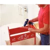 RAPID TOOLS 40107360 hetelijmstiften voor hout, papier, karton, 12 mm diameter, kort, gelig, 1 stuk