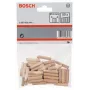 Bosch houtdeuvels 6 mm x 30 mm, 50 stuks 2607000444