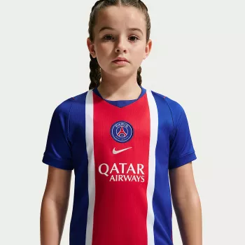 Nike Paris Saint-Germain 2026/27 Stadium Home kinderen-tenue blauw-rood XS