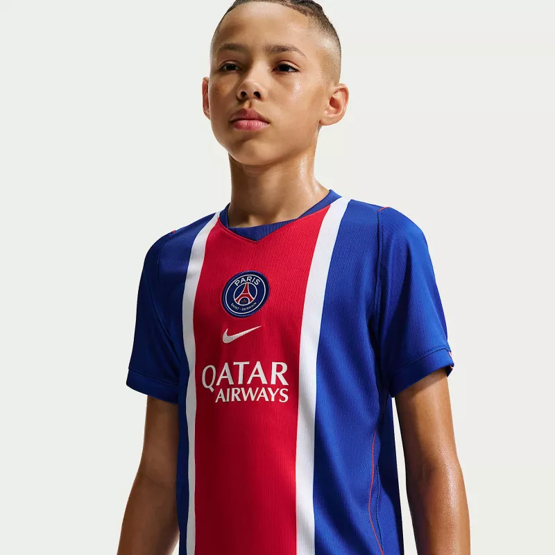 Nike Paris Saint-Germain 2026/27 Stadium Home kinderen-tenue blauw-rood XS