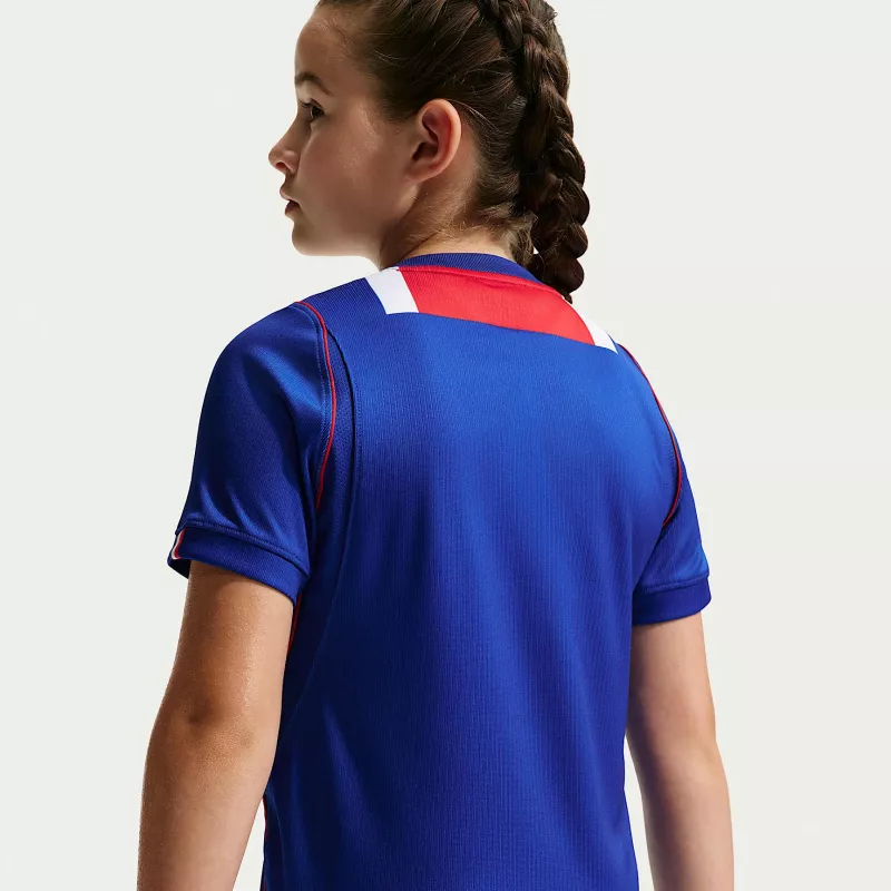 Nike Paris Saint-Germain 2026/27 Stadium Home kinderen-tenue blauw-rood XS