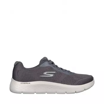 Skechers heren Go Walk Flex Remark wandelschoenen, grijs/antraciet, maat 44 EU