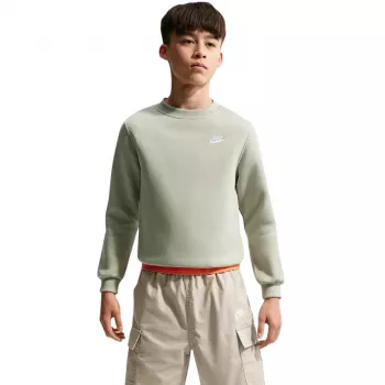 Nike Sportswear Club Fleece kinderen hoodie lichtgroen FD3006-304 maat L