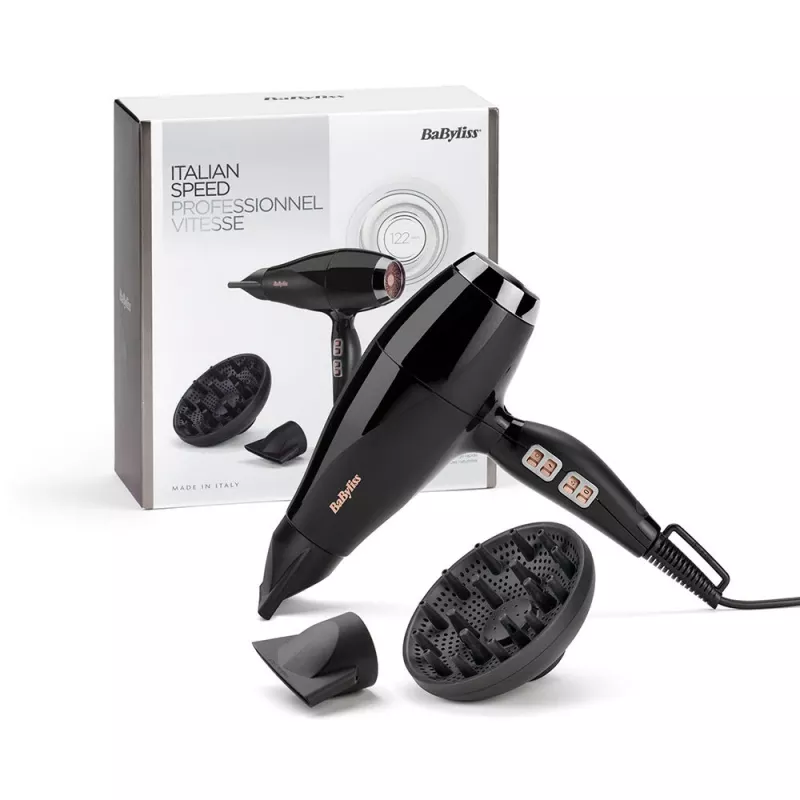 Babyliss Air Power Pro haardroger, 2300W, zwart