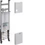 Hager ZH32P7KT compleet meterveld 1050x250mm 3-fasig 1 meterplaats 10mm² met scheidingsfunctie