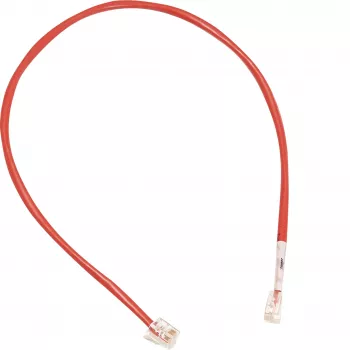 Hager ZZ12LMN200 patchkabel, 2x RJ12, rood, 2m