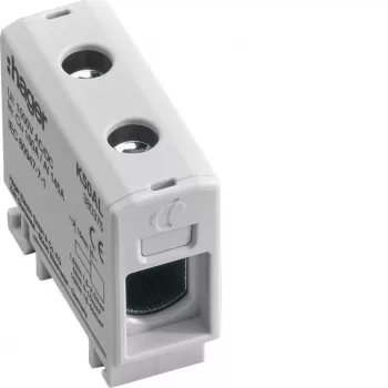 Hager K50AL aluminium-koper verbindingsklem 2,5-50 mm² grijs