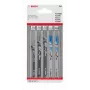 Bosch Accessories 2608667857 decoupeerzaagbladen-set hout en metaal Basic, 5-delig, T-schacht