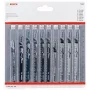 Bosch decoupeerzaagbladen-set hout 2607011169 10 stuks T-schacht HCS