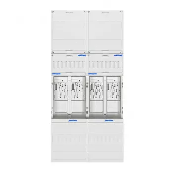 HAGER ZK3EN24 Universal-Z bedrading compleet meterveld, 4 meterplaatsen, BKE-I, 2 veldbreed, 1050mm
