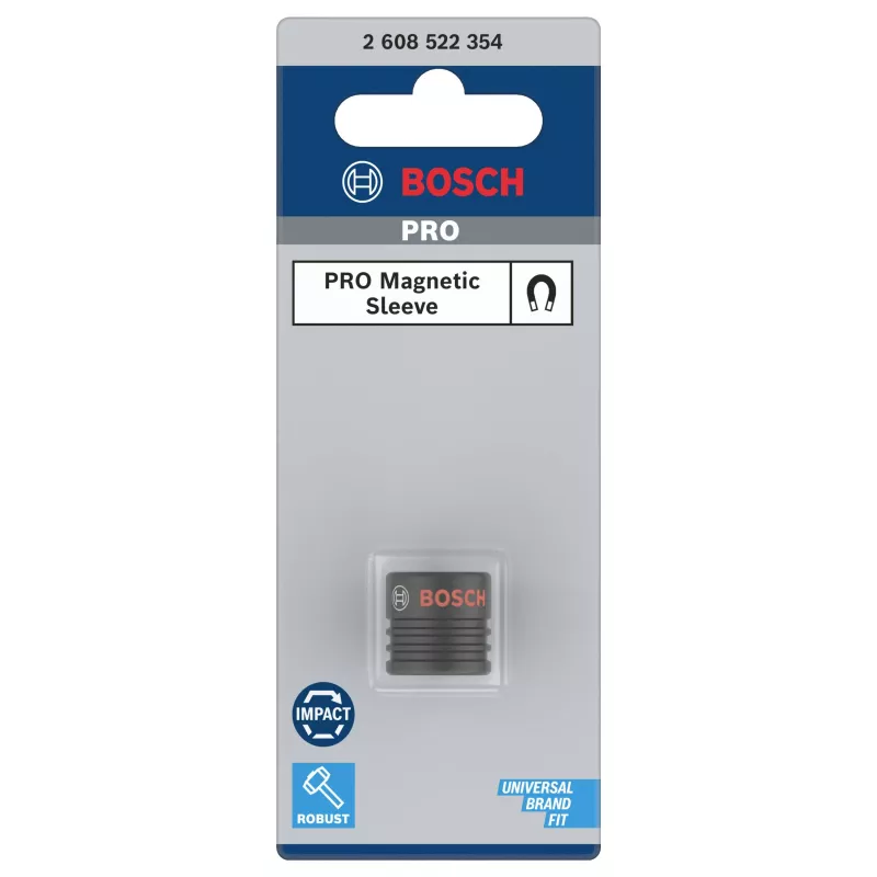 Bosch magnetische huls voor 1/4 inch zeskantbits, 25 mm 2608522354
