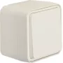 Hager WNC001B opbouw wisselschakelaar W.1 IP55 polarwit