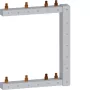 HAGER KCF563R verticale fasenrail rechts 2-polig 3 modules 63 A