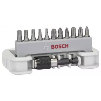 Bosch 2607017578 34-delige boor- en schroefbitset met HSS-TiN metaal-, steen- en houtboren in X-Line Case