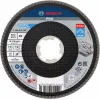 Bosch Accessories 2608619199 X-LOCK lamellenschijf 115 mm korrel 80 zirkonkorund conisch type 29 voor metaal, 1 stuk