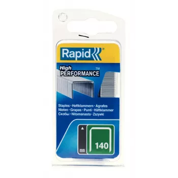RAPID TOOLS Rapid vlakdraadnietjes type 140, 14 mm pootlengte, verzinkt staal, 1250 stuks, kleinverpakking met eurogat 40109517