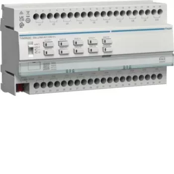 HAGER TYMS620D KNX Secure schakel- en jaloezieactor, 20 schakel- / 10 jaloeziekanalen, 16 A, DIN-rail