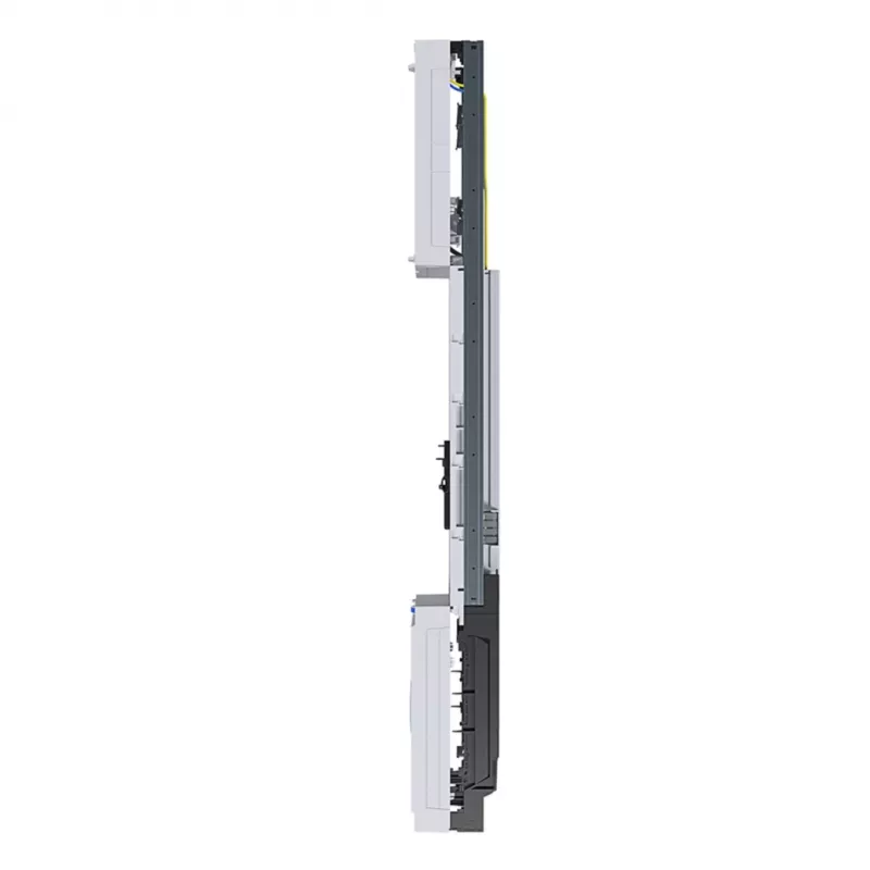 HAGER universZ compleet meterkastpaneel ZH33W7N, 1 eHZ-plaats, 3-punts, 1050 mm, 1 veld