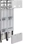 Hager ZK53Q5NT universZ compleet meterveld, 3-punts, 3-fasig, 10 mm², met scheidingsschakelaar, 1350x500mm