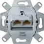 Hager WDF410866 UAE aansluitdoos 8/8-polig afgeschermd Cat.6A RJ45 datadoos