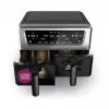 Cuisinart AFD10XSSE 10,4L heteluchtfriteuse oven, 1800W, roestvrij staal