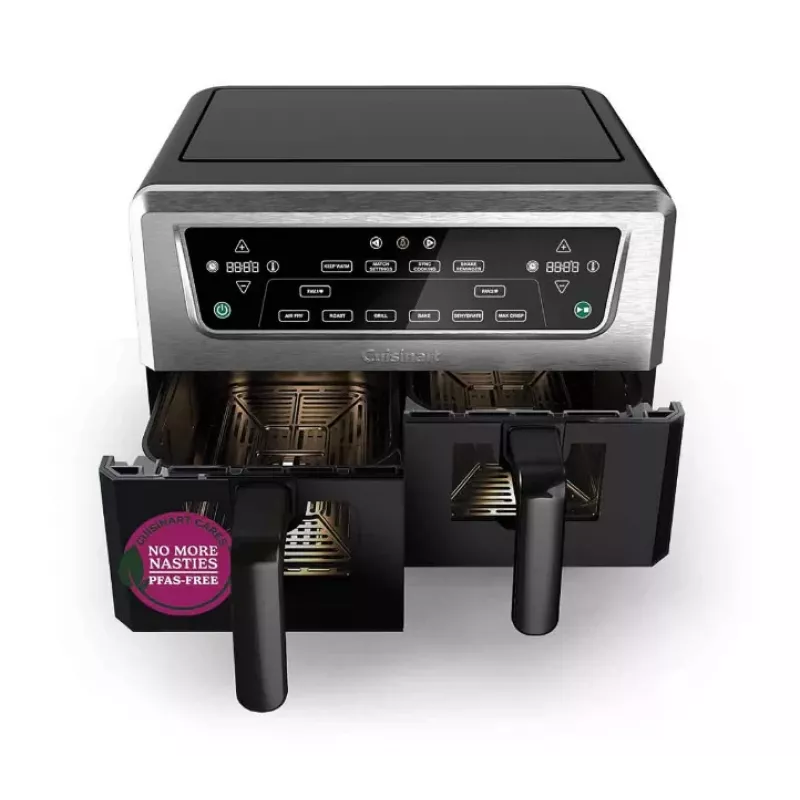 Cuisinart AFD10XSSE 10,4L heteluchtfriteuse oven, 1800W, roestvrij staal