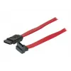 TECLINE SATA-kabel, 7-pin SATA stekker naar 7-pin SATA stekker, 1,0 m, rood 314000