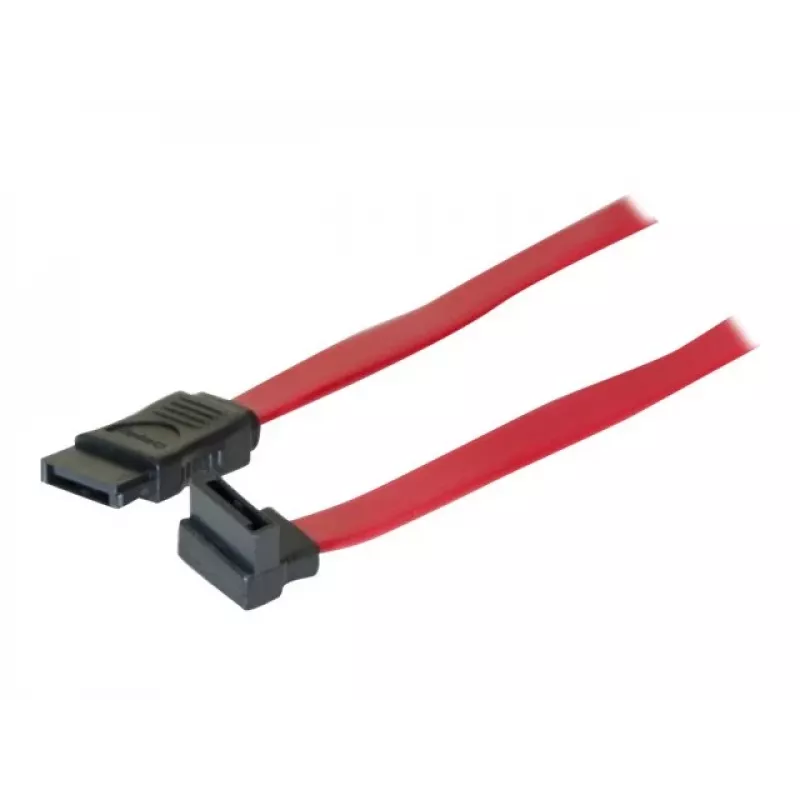 TECLINE SATA-kabel, 7-pin SATA stekker naar 7-pin SATA stekker, 1,0 m, rood 314000