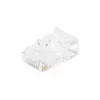 EXERTIS CONNECT RJ45 modulaire stekker Cat. 6 UTP voor soepele kabel, transparant, 10-pack 920560