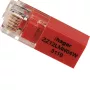 Hager afsluitweerstand ZZ12LMN04W RJ12 voor LMN-module 120 Ohm