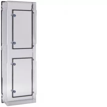 Hager ZAY750AT meterveldafdekking IP54 transparant 750mm met deur
