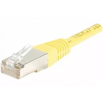 EXERTIS CONNECT CAT.6 F/UTP patchkabel, geel, 0,5 m, slim snagless 842051