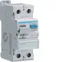 HAGER CDF540D aardlekschakelaar 2P 40A 30mA type F 10kA