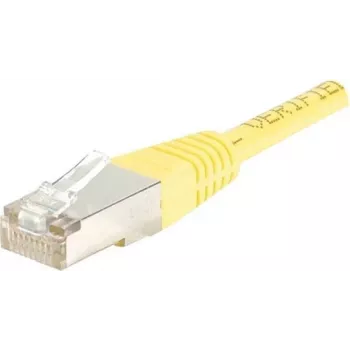 EXERTIS CONNECT Cat6 F/UTP patchkabel, geel, 2,0 m, slim bend relief 842201