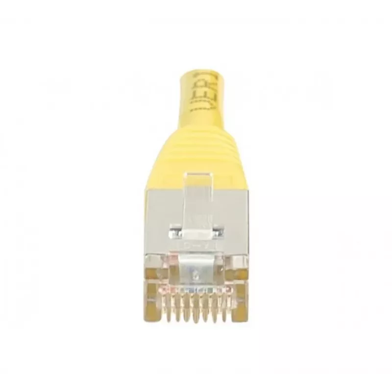EXERTIS CONNECT Cat6 F/UTP patchkabel, geel, 2,0 m, slim bend relief 842201