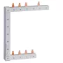 HAGER KCF963L verticale linker fase-rail, 2-rijig, 63 A, 12 modules, pin-type