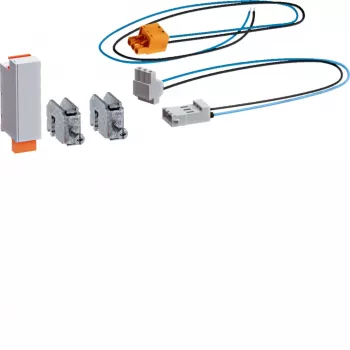 Hager ZY3R1SI stroomvoorzieningsapparaatpakket voor meetvelden, 1100 mm, 1 A