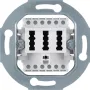 HAGER WDF4011WG TAE-aansluitdoos 2 x 6/6NFF polarwit mat
