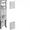 Hager ZH33Q7NT universZ compleet meterveld 1050x250mm 3-fase 1 meterplaats 10mm² met scheidingsfunctie
