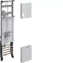 Hager ZH33Q7NT universZ compleet meterveld 1050x250mm 3-fase 1 meterplaats 10mm² met scheidingsfunctie