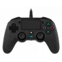 NACON PS4 Compact Controller zwart – bekabelde gamepad voor PS4 & PC