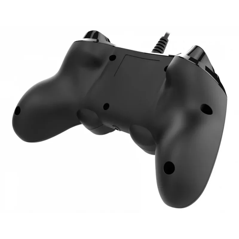 NACON PS4 Compact Controller zwart – bekabelde gamepad voor PS4 & PC