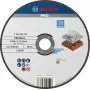 Bosch doorslijpschijf 180 mm rechte uitvoering type 41 voor metaal, 1 stuk 2608603179