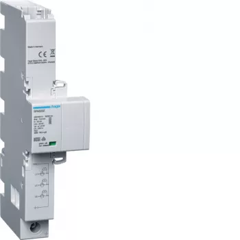 Hager SPA800Z combi-overspanningsafleider type 1+2+3, 3-polig, 12,5kA Iimp, TNC, 230/400V AC